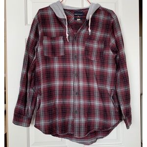 Men’s Modern Amusement Flannel Jacket Size Large